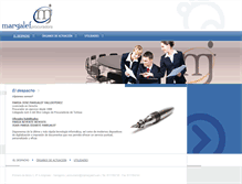 Tablet Screenshot of mjmargalef.com